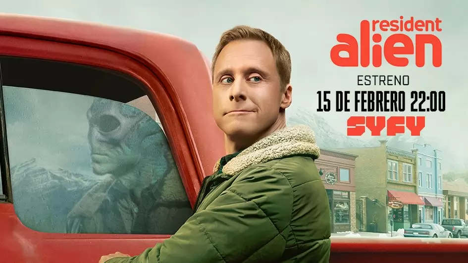 Poster 16x9 Resident Alien_Estreno